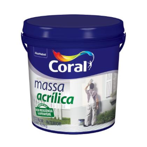 Massa Acrílica de 5,7Kg Coral